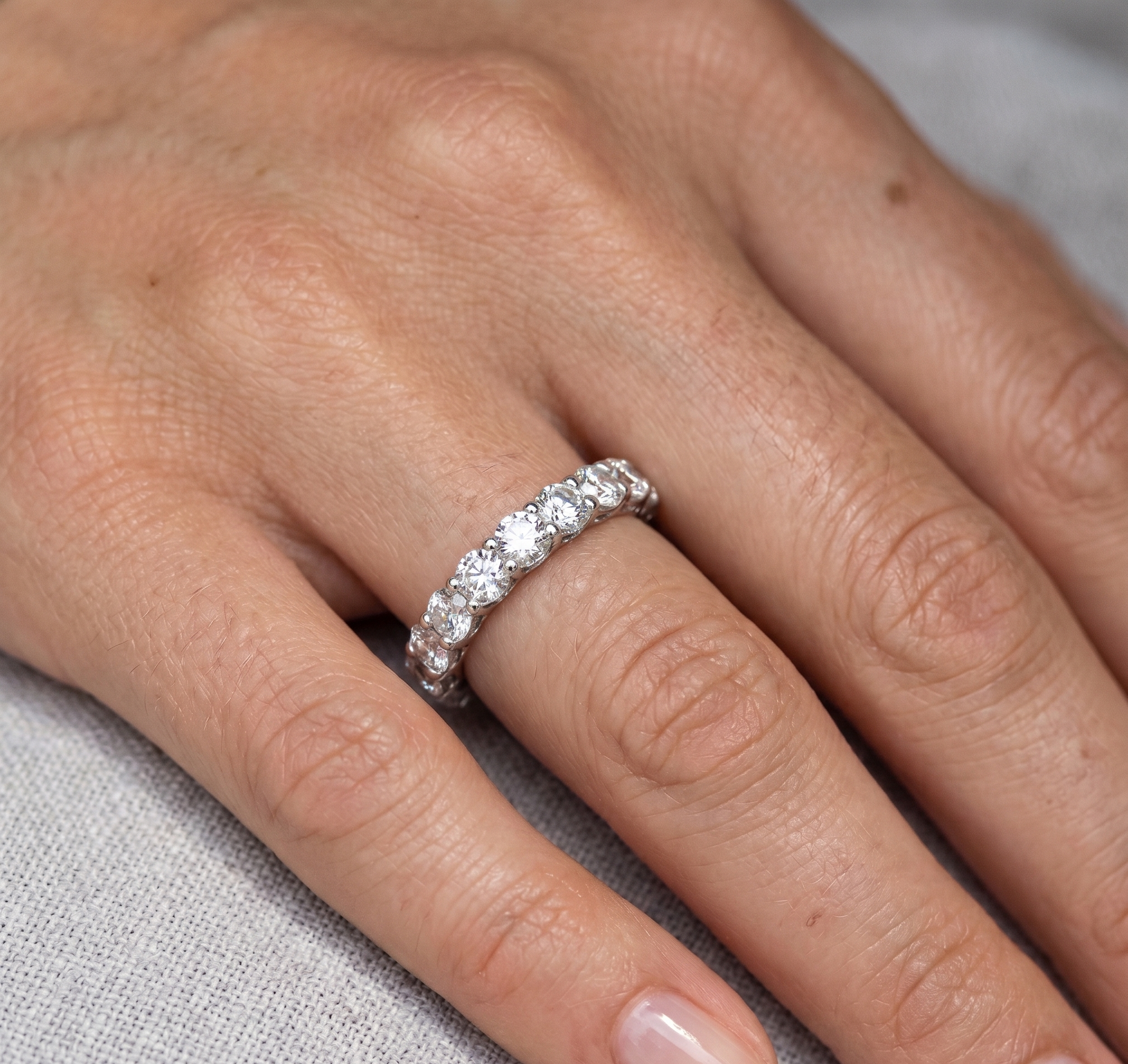 Silver Eternal Ring