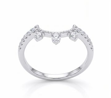 Silver Ambitious Crown Ring