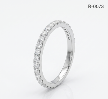 Silver Linea Band Ring