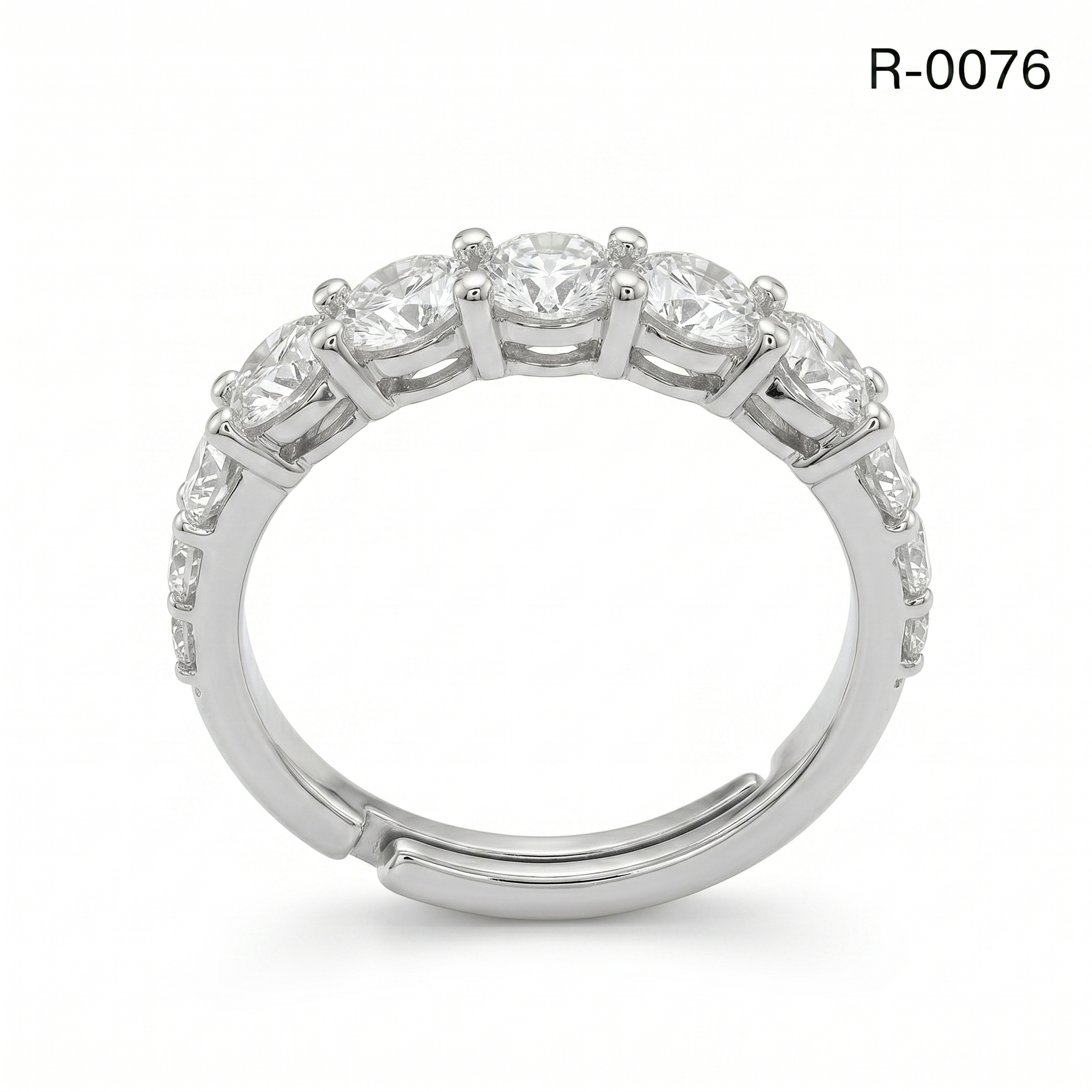 Silver Silent Luxury Ring
