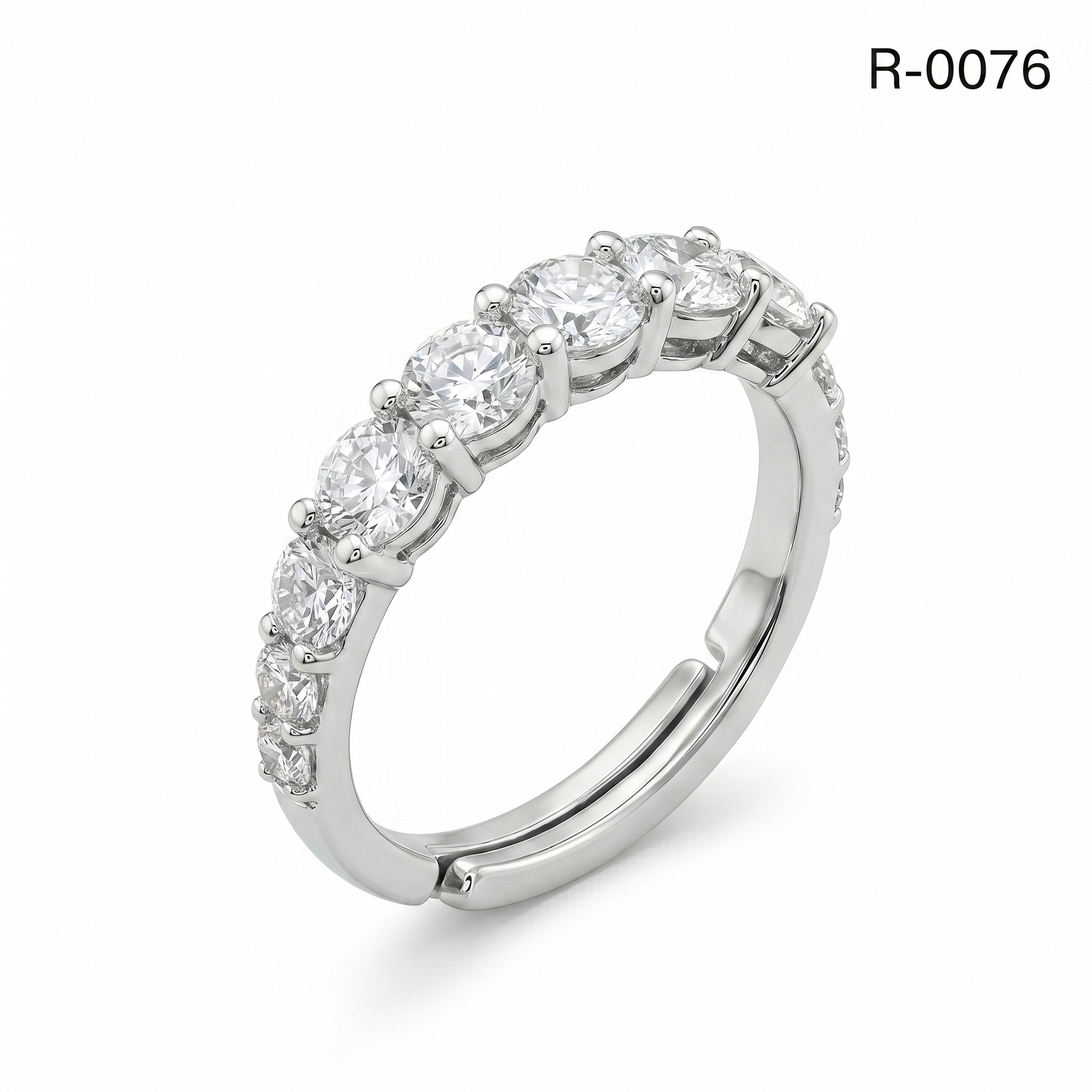 Silver Silent Luxury Ring