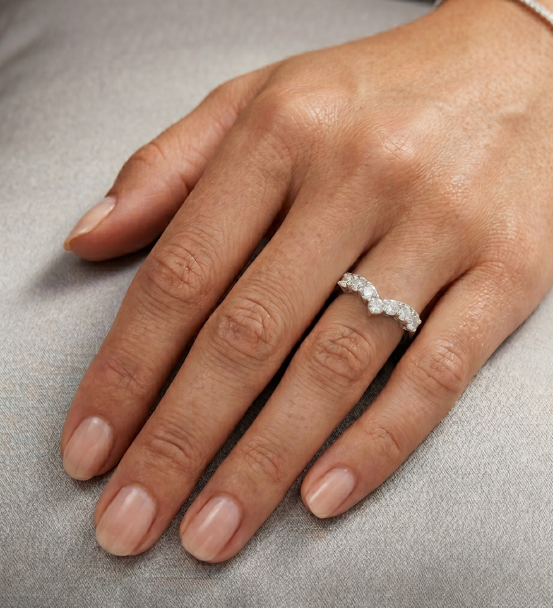 Silver Signature Summit Ring