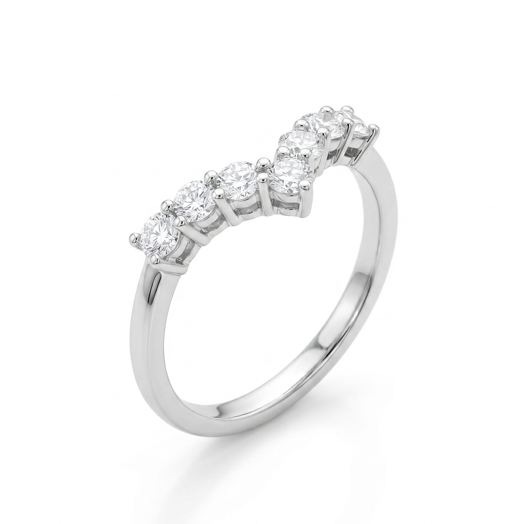 Silver Signature Summit Ring