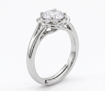 Silver Reef Swirl Ring