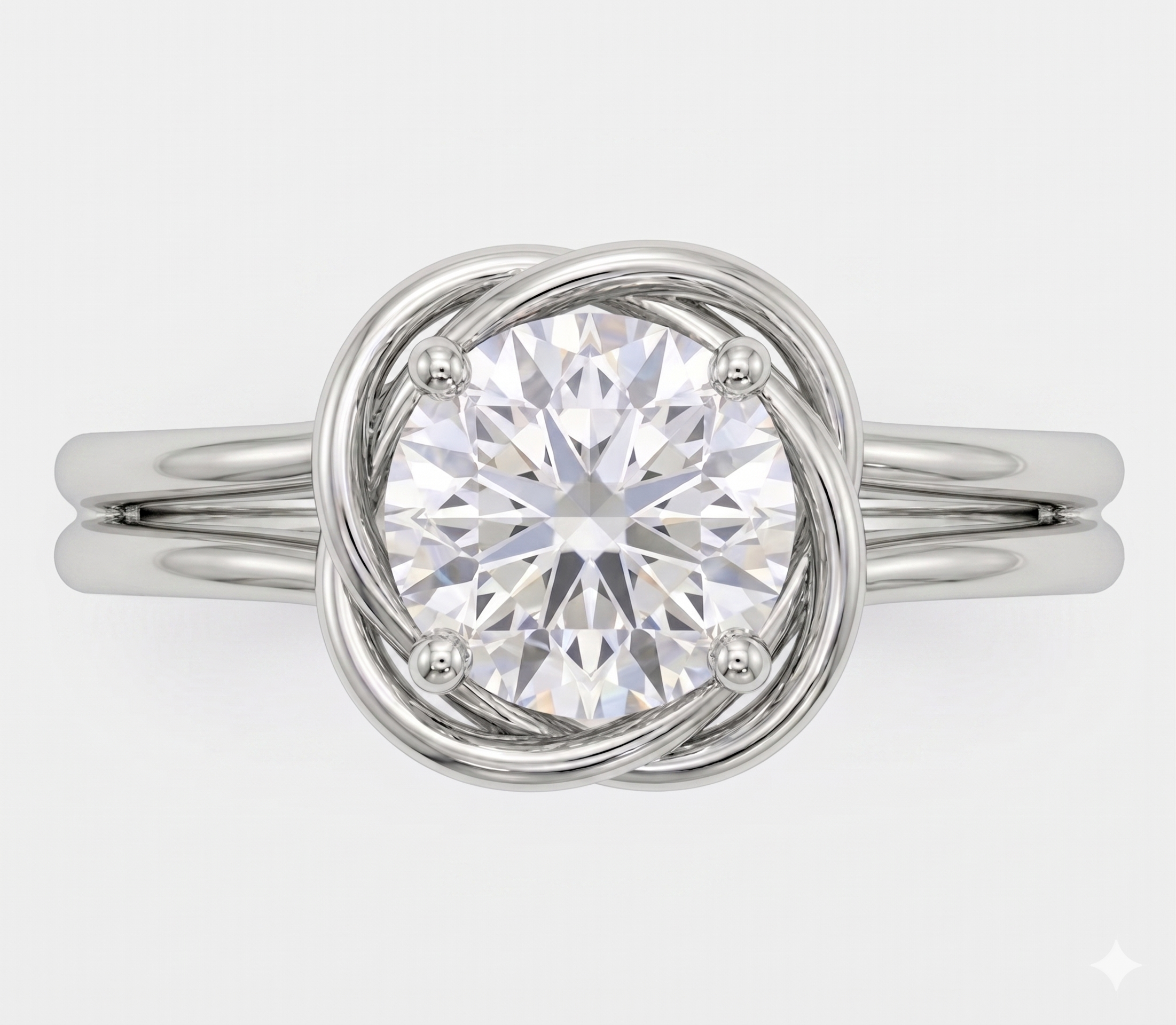 Silver Reef Swirl Ring