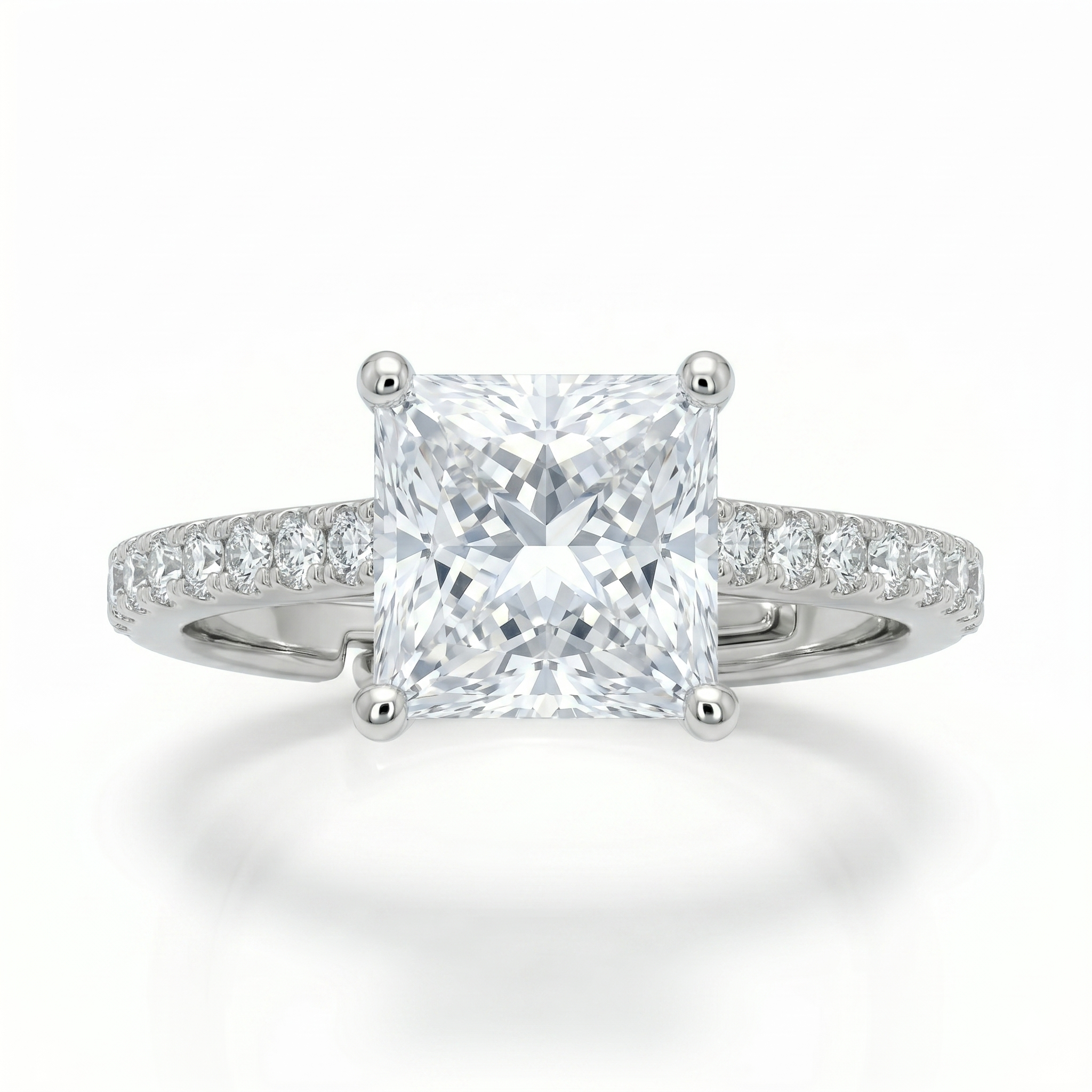Silver Princess Vantage Ring