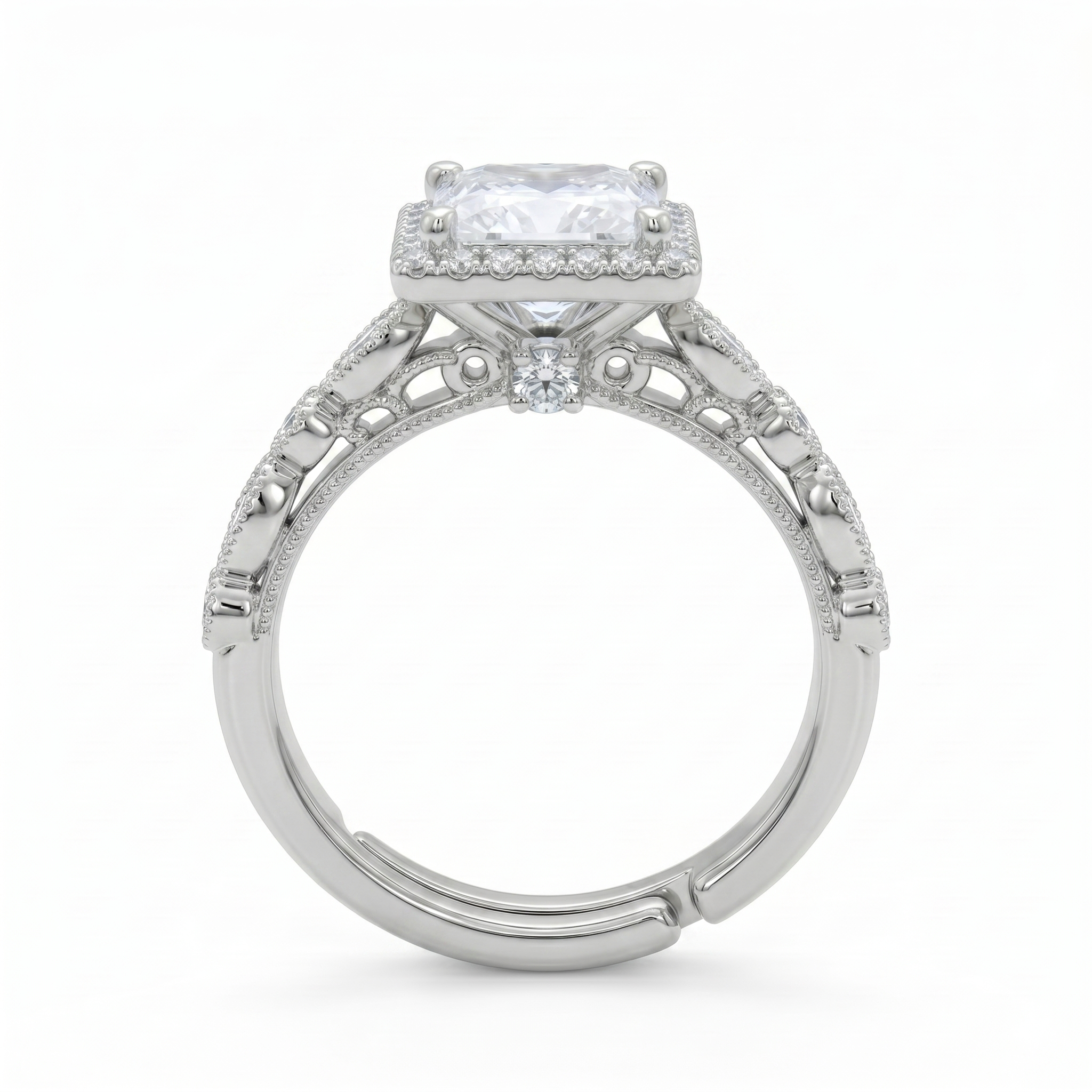 Silver Princess Heritage Ring