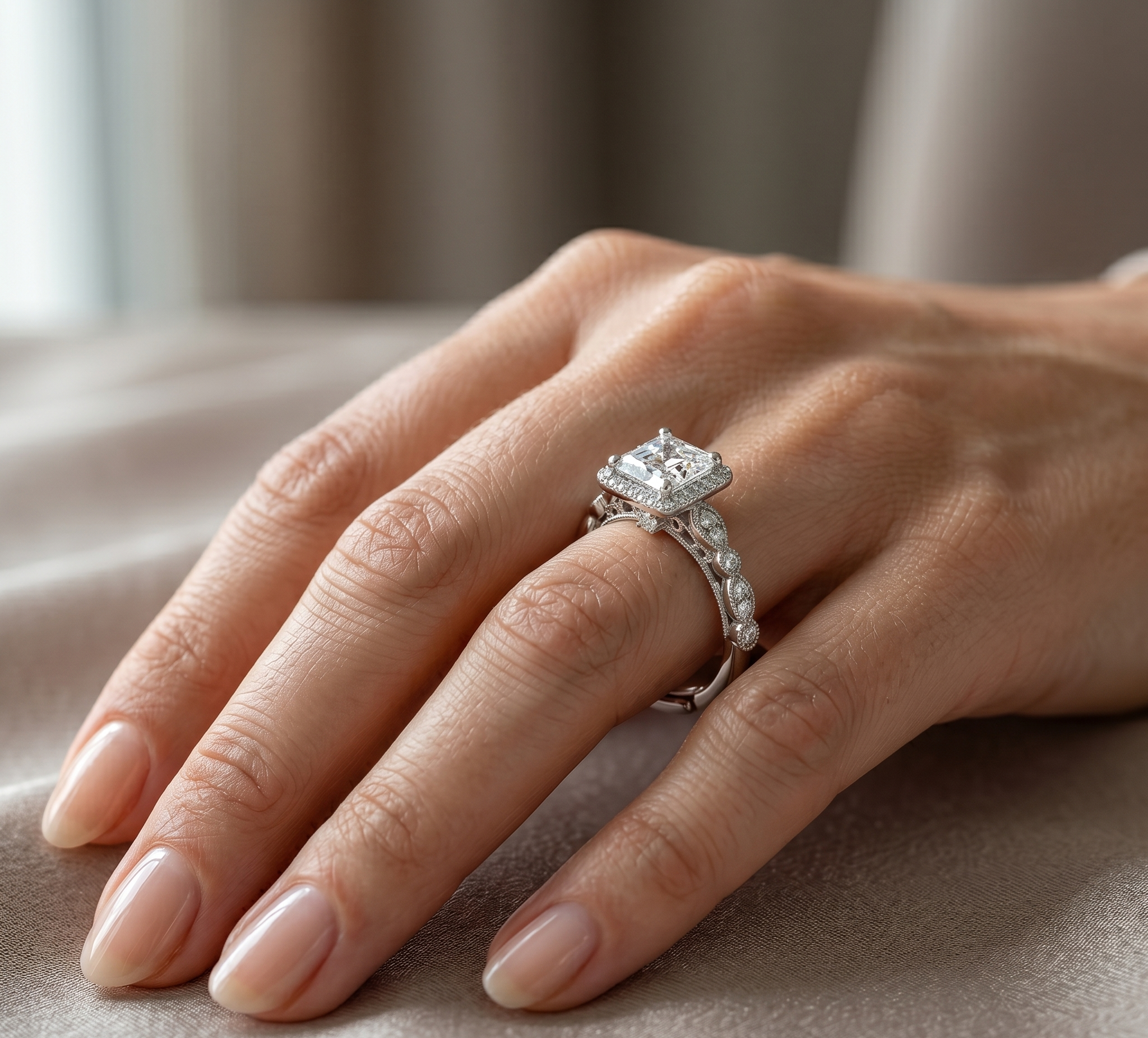 Silver Princess Heritage Ring