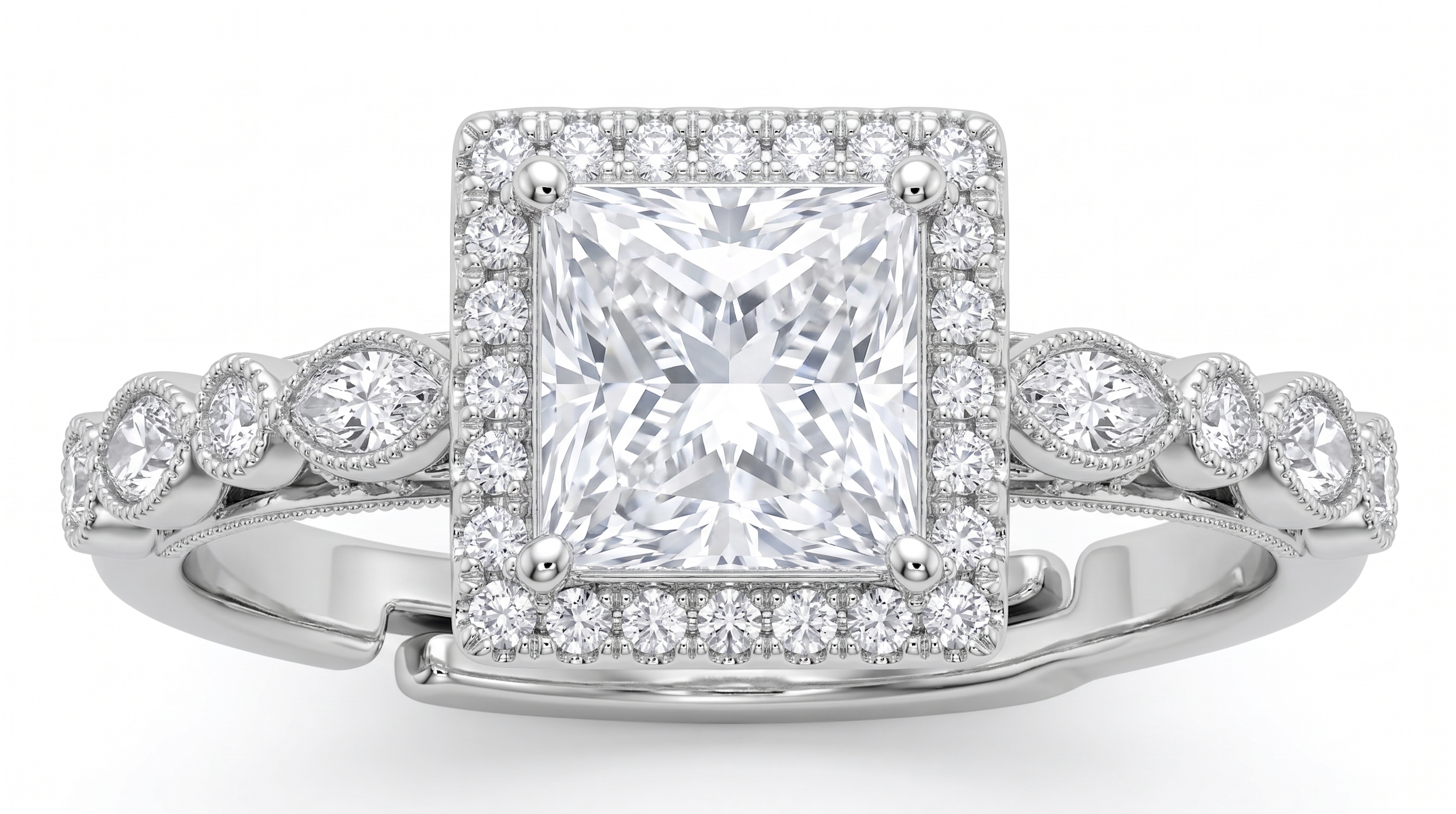 Silver Princess Heritage Ring