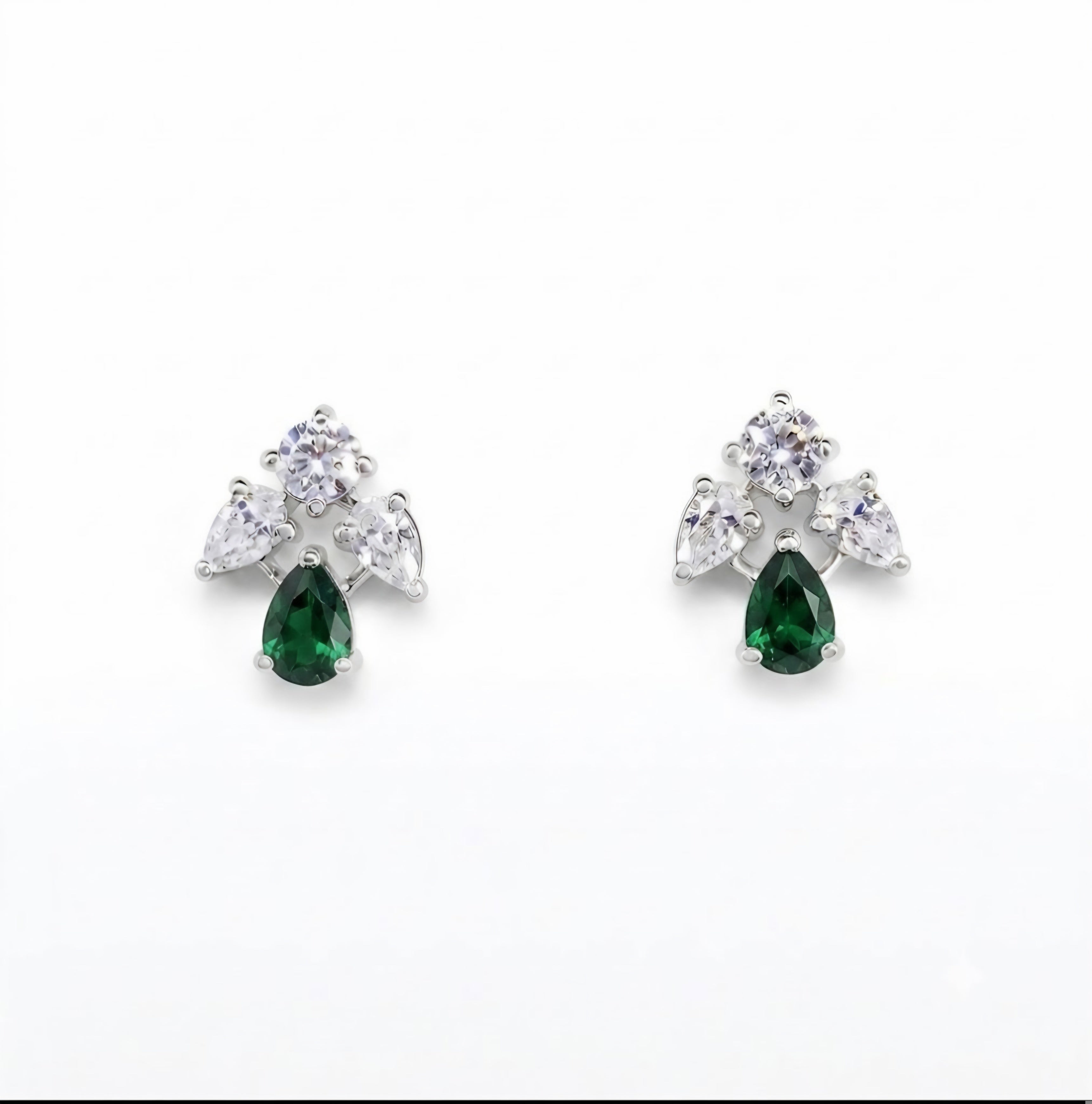 Royal Teardrop Cluster Studs