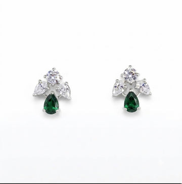 Royal Teardrop Cluster Studs