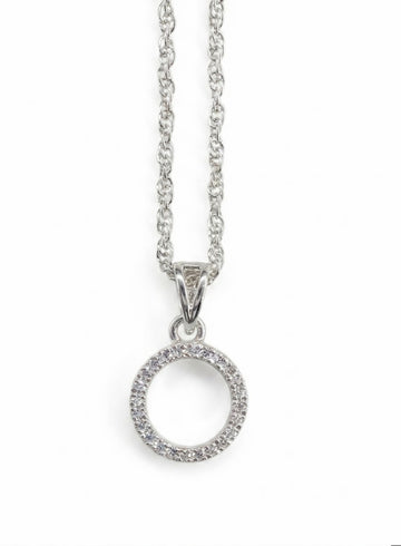 The Eternal Halo Circle Pendant