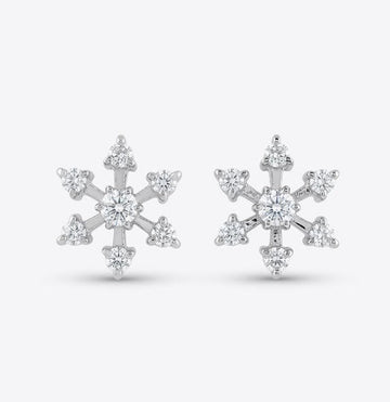Winter Wonderland Snowflake Earrings