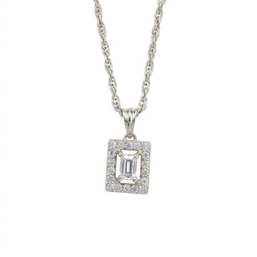 Art Deco Floating Halo Pendant